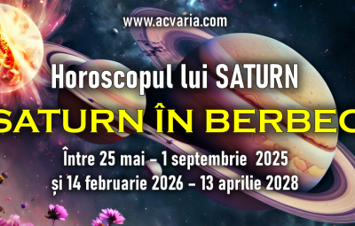 Horoscopul lui SATURN in Berbec (2025-2028)